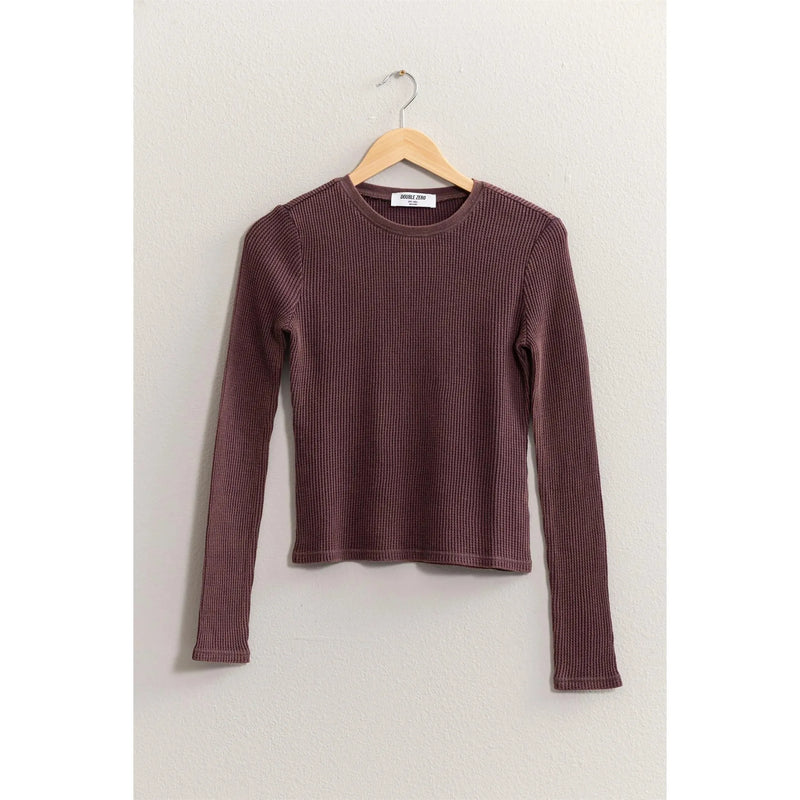 Soft Raw Hem Sweatshirt - Multiple Color Option