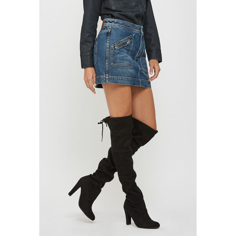 Fallon Denim Mini Skirt