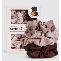 Satin Sleep Scrunchies 5pc (2 Colors)