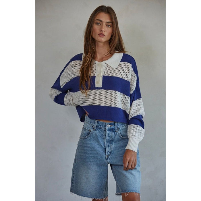 Vivienne Pullover (Blue)