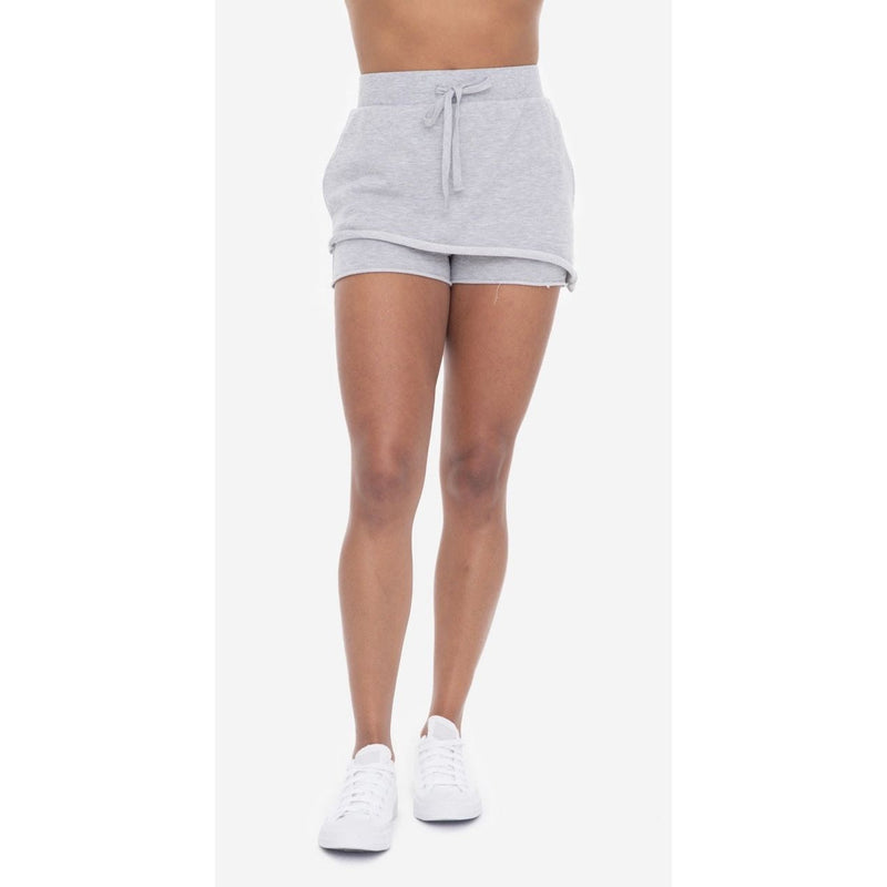 Raw Hem Skorts (2 Colors)