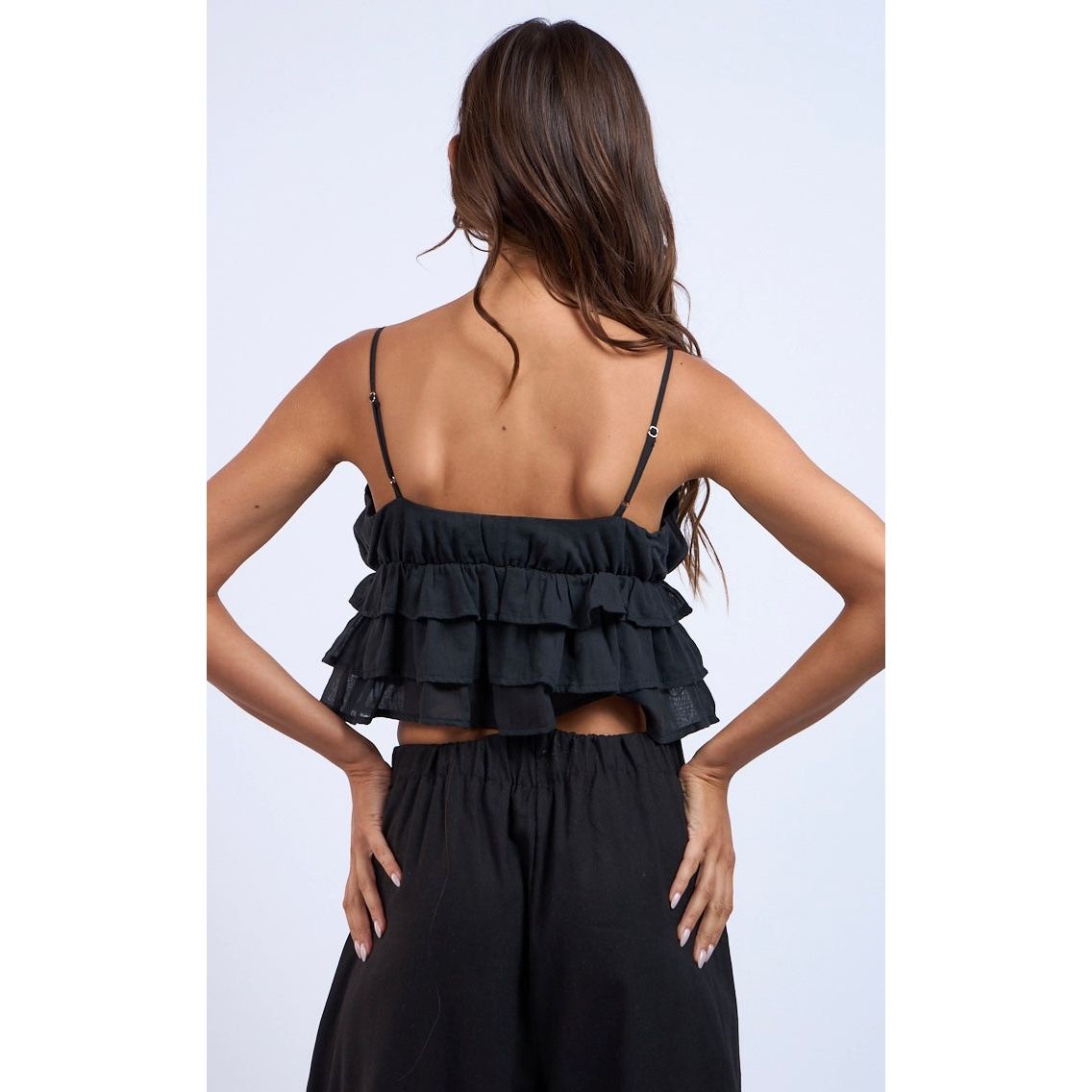 Ruffle My Feathers Top (2 Colors)