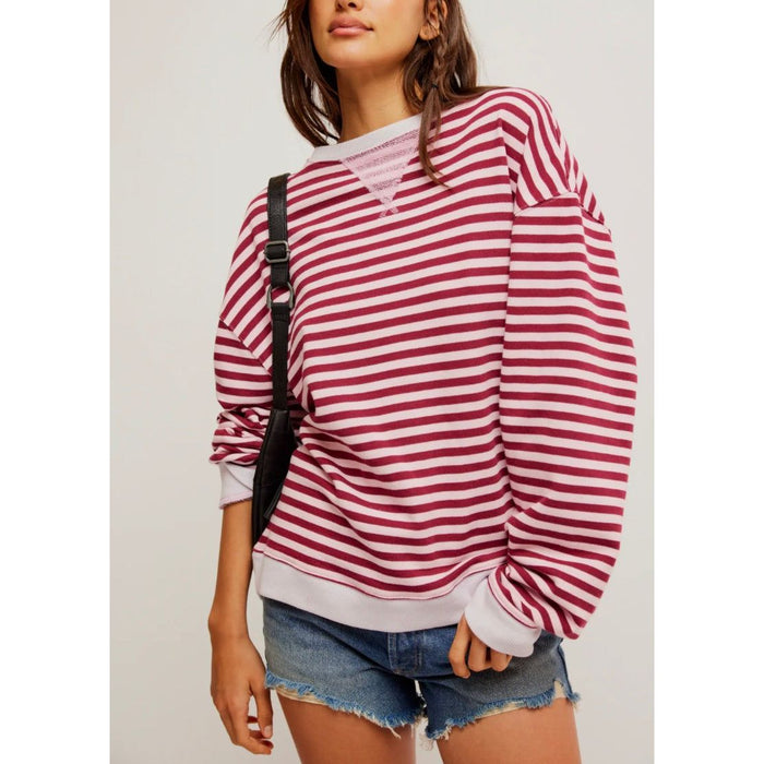 Classic Striped Crewneck