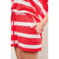 Red Sailor Short (Part of a Matching Set)